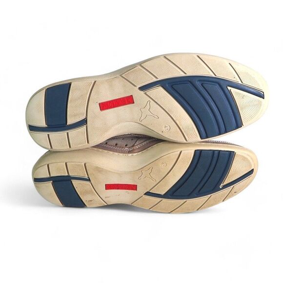 Pikolinos Fuencarral Perforated Suede Casual Fashion Sneakers Grey Men's  8/41 - Picture 8 of 12